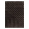 Levels Stripes villamatto, Ruskea, 200x300 cm