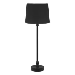 Liam lamppujalka 46 cm, Musta