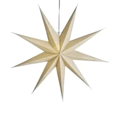 Lina adventtitähti Ø80 cm, Natural