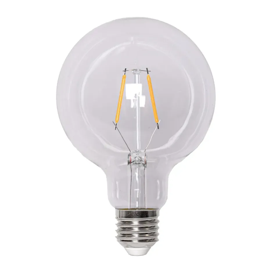 Lit himmennettävä valonlähde E27 G95 150lm, Kirkas, 2100K