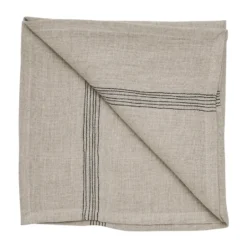 Livia pellavainen lautasliina 45x45 cm, Beige