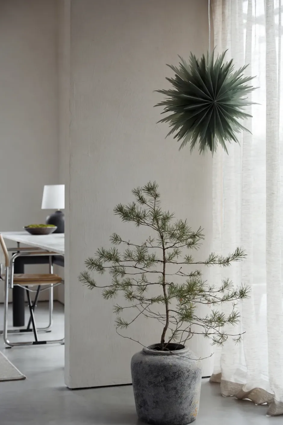 Liz adventtitähti Ø50 cm, Green
