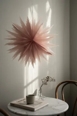 Liz adventtitähti Ø50 cm, Pink