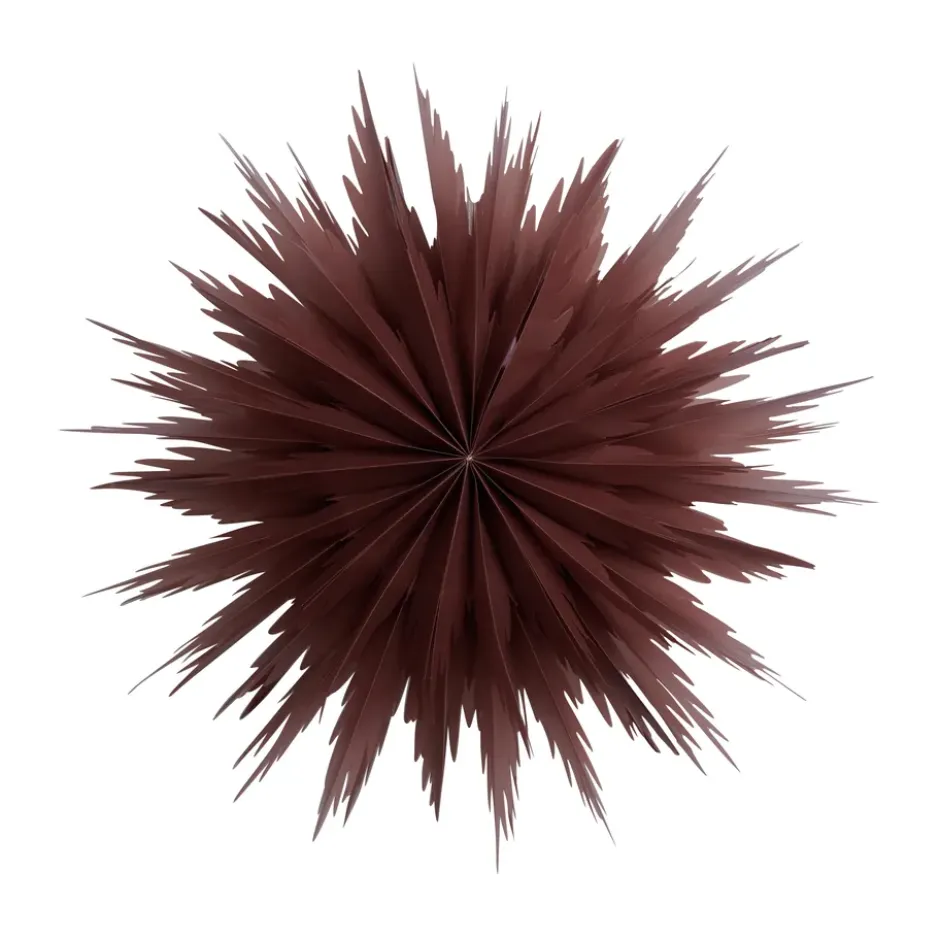 Liz adventtitähti Ø50 cm, Red ochre