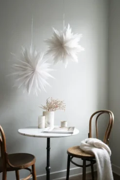 Liz adventtitähti Ø50 cm, White