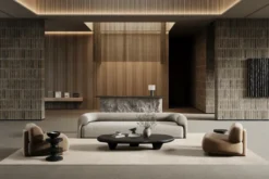 Lobby-matto langetilla, Off-white, 400×600 cm