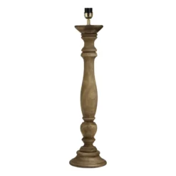 Lodge lampunjalka aged brown, 46 cm