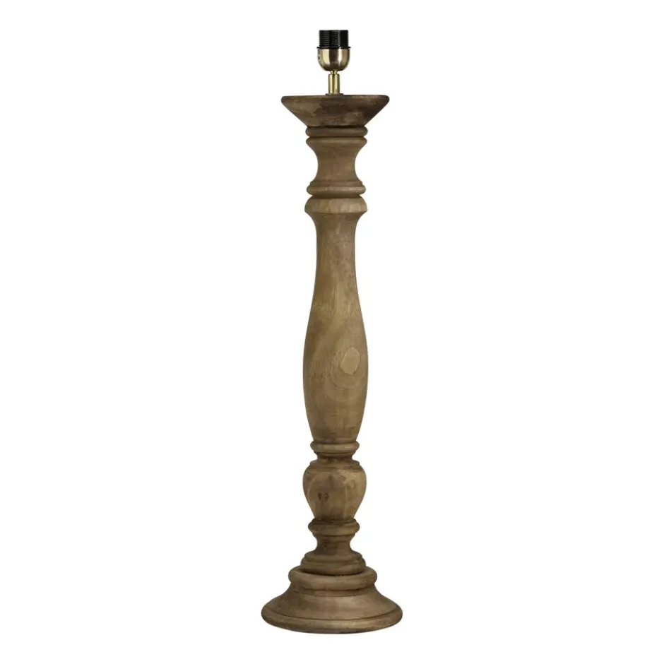 Lodge lampunjalka aged brown, 46 cm