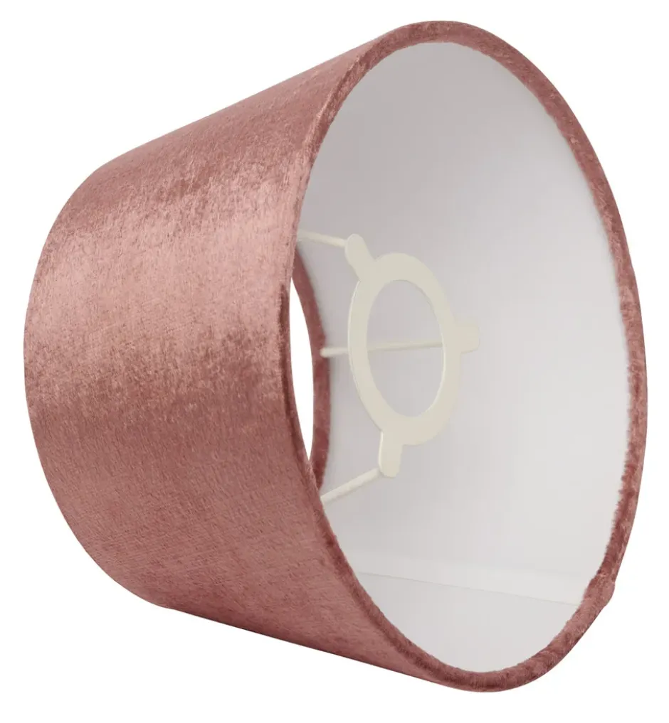 Lola lampunvarjostin, 33 cm, Dusty rose