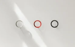 Loop koukku medium Ø 7,8 cm, Red
