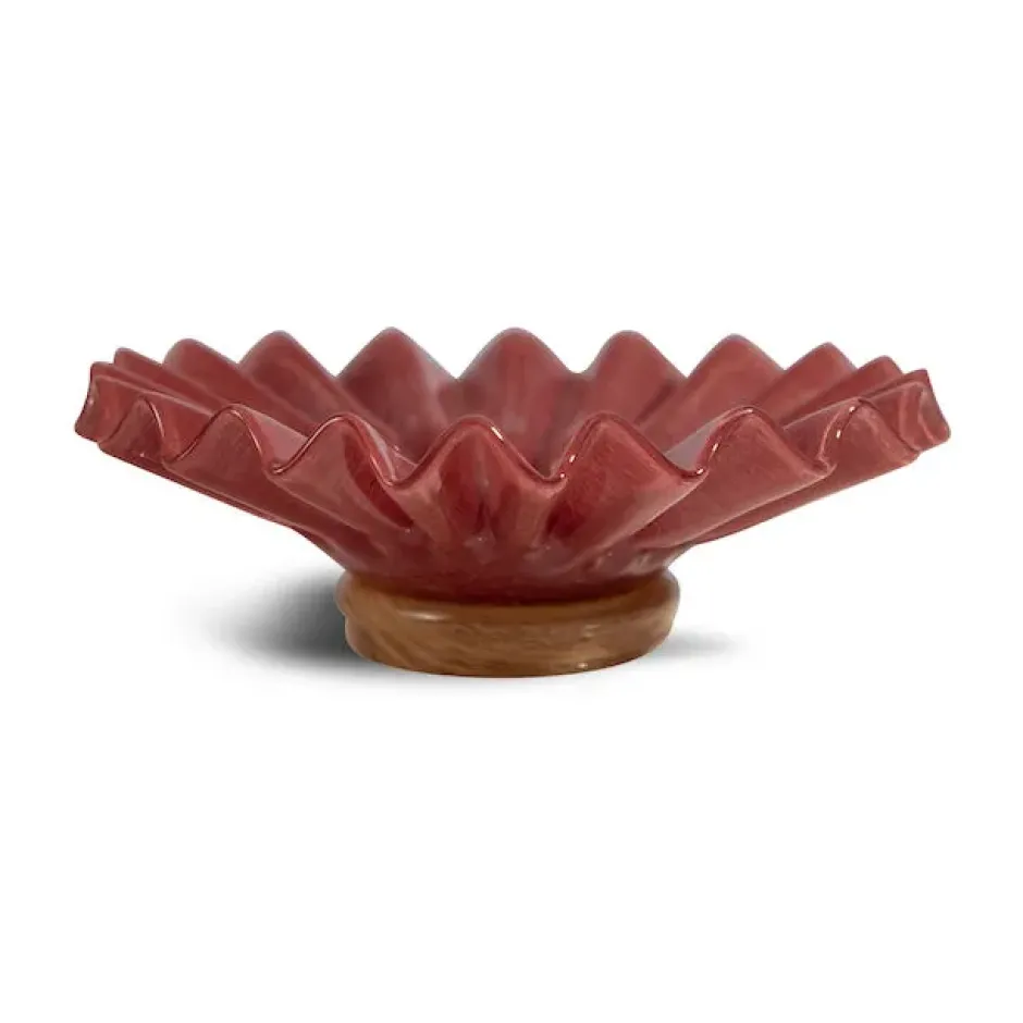 Lori kulho M Ø 18 cm, Bordeaux-beige