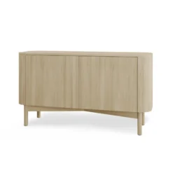 Loud long sivupöytä 146 cm, Light oak