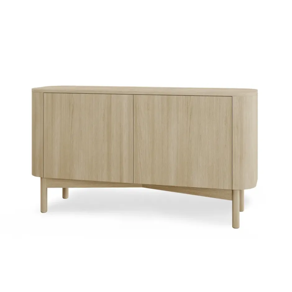 Loud long sivupöytä 146 cm, Light oak