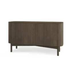 Loud long sivupöytä 146 cm, Smoked oak