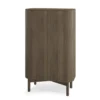 Loud tall kaappi 143 cm, Smoked oak