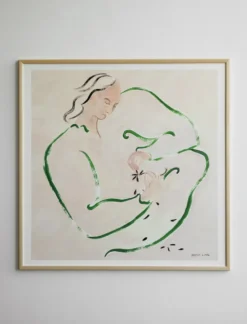 Love me not -juliste, 70 x 70 cm
