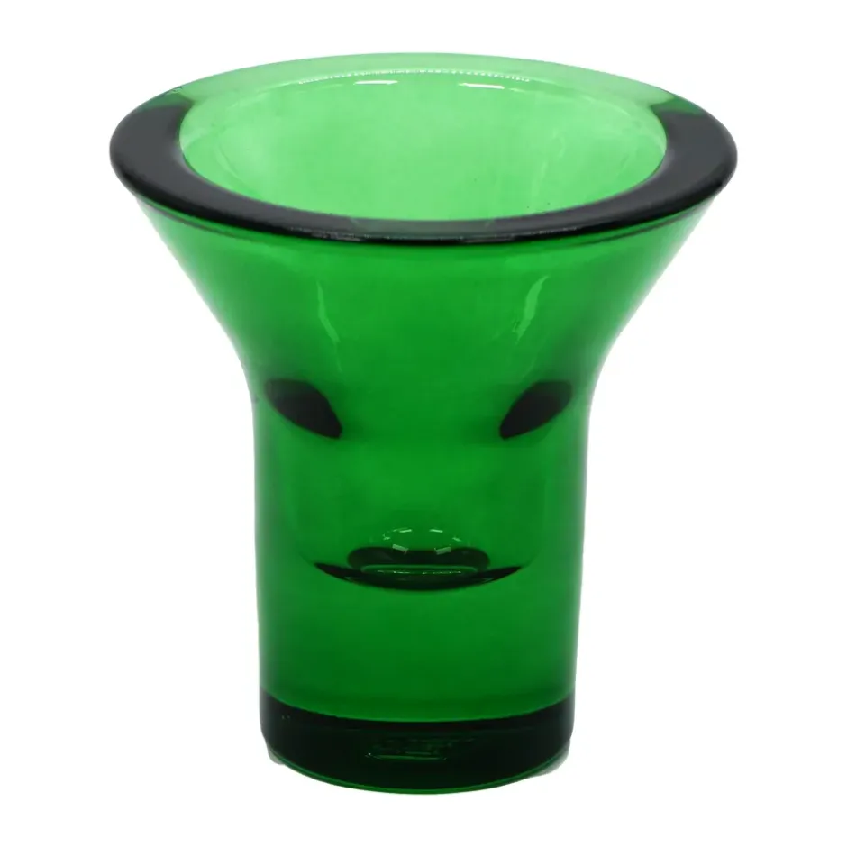 Lumi kynttilänjalka 8 cm, Vihreä