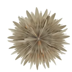 Luna adventtitähti beige pilkullinen, 80 cm