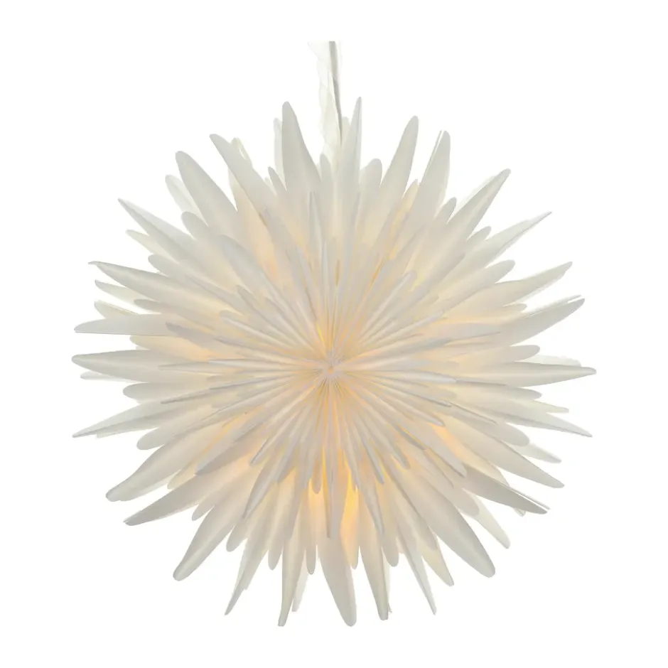 Luna adventtitähti valkoinen, 45 cm