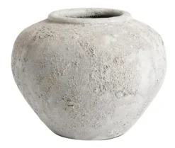 Luna ruukku 26 cm, Harmaa-terracotta
