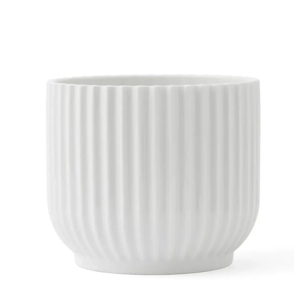 Lyngby kukkaruukku valkoinen, Ø11,5 cm