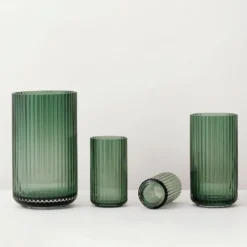 Lyngby maljakko lasi Copenhagen green, 31 cm