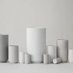 Lyngby maljakko valkoinen, 10 cm
