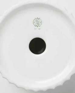 Lyngby Tura -pöytäkynttilänjalka Ø 11,5 cm, Valkoinen