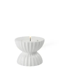 Lyngby Tura -tuikkukippo Ø 8 cm, Valkoinen
