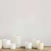 Lyric kynttilälyhty L, Linen (valkoinen)