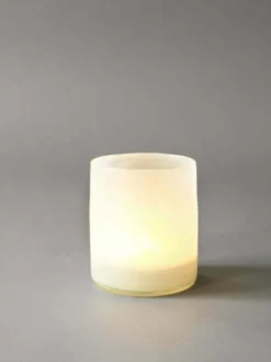 Lyric kynttilälyhty, M, Linen (valkoinen)
