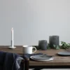 Lyric kynttilälyhty, M, Tummanharmaa