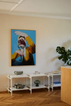 Madame E -juliste, 50 x 70 cm