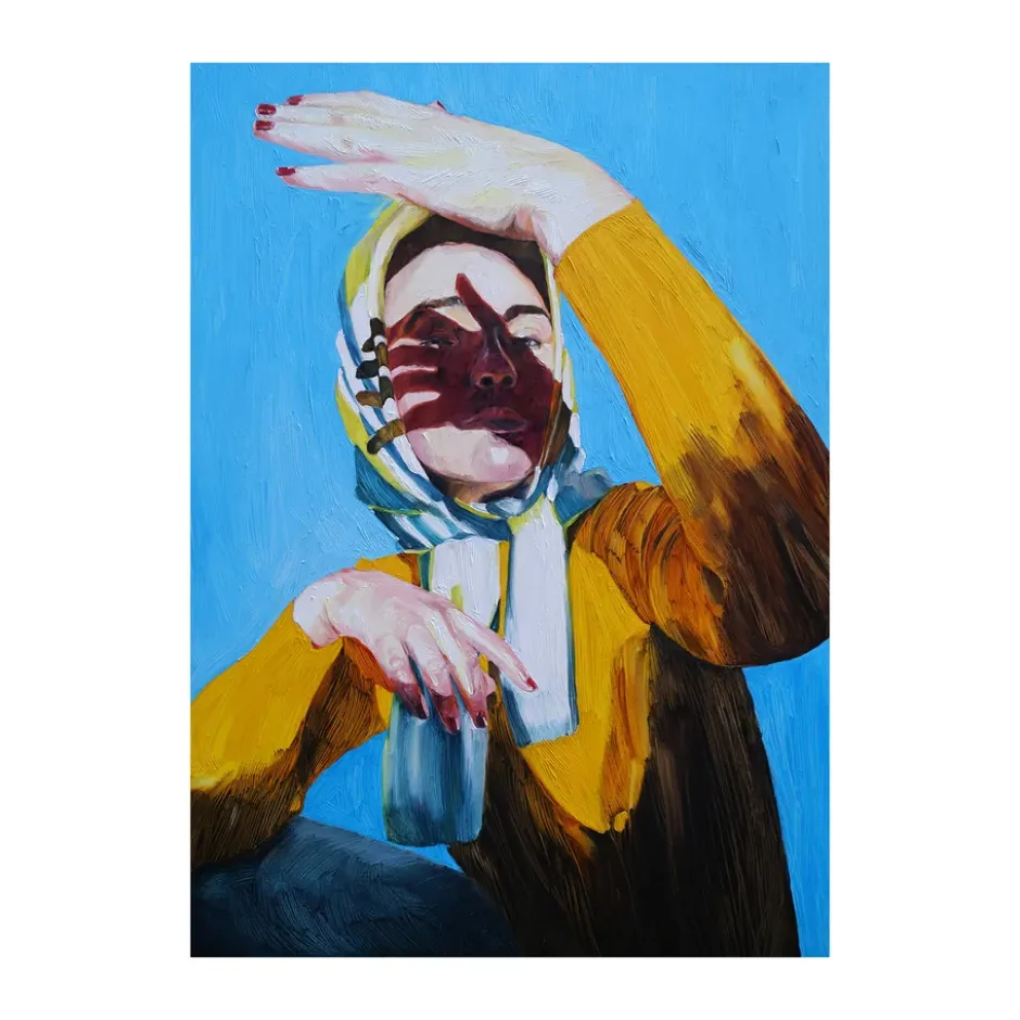 Madame E -juliste, 50 x 70 cm