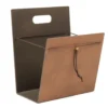 Magazine Holder Nupo, M, Nature-bronze