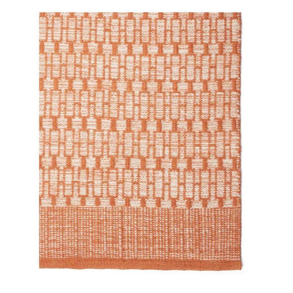 Mahi matto 170 x 240 cm, Off white-orange