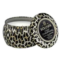 Maison Noir Mini Tin tuoksukynttilä 25 tuntia, Crisp Champagne