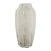 Mara vaasi 15x15 cm, Off White-Light gold
