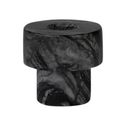 Marble kynttilänjalka 5 cm, Harmaa