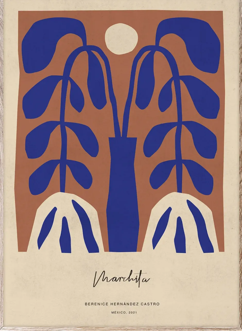 Marchita juliste, 50 x 70 cm