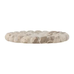 Marlie tarjotin marmori Ø22,5 cm, Luonnollinen