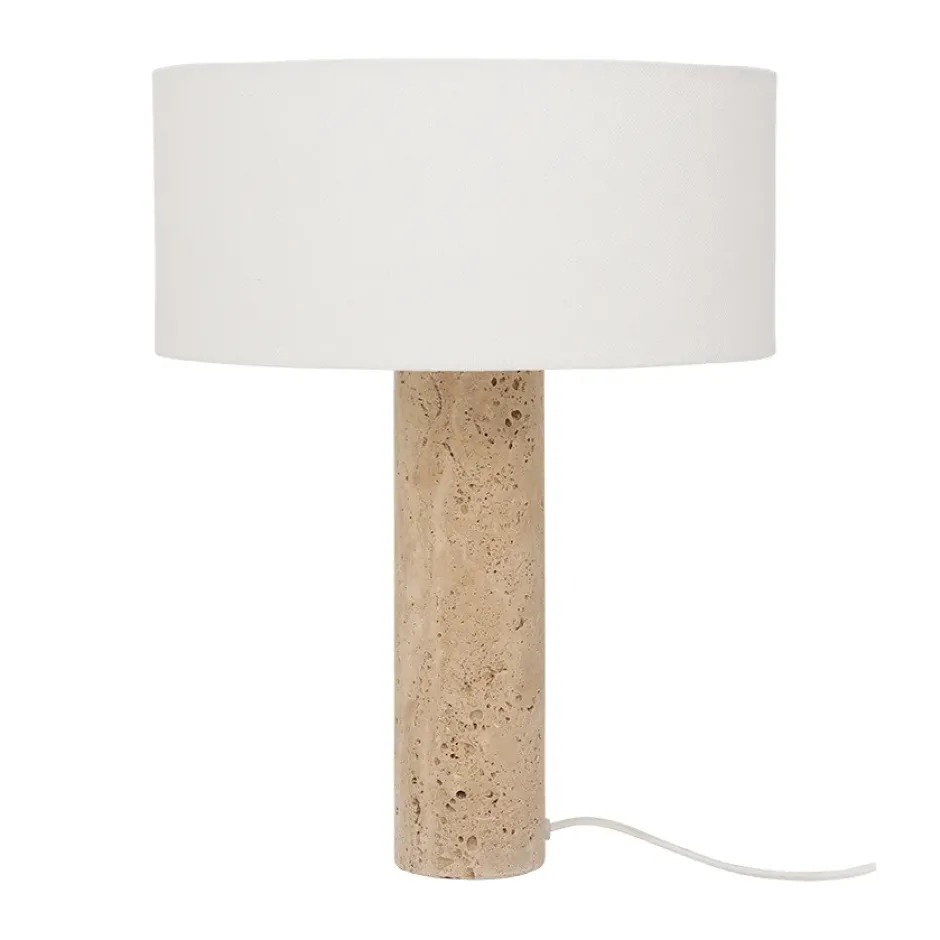 Marmo pöytävalaisin 44 cm, Natural
