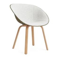 Mat Armchair käsinojatuoli etupuoliverhoiltu , Hallingdal 110-seaweed-beech