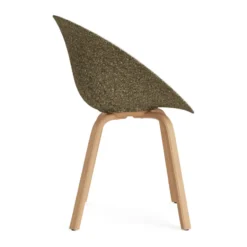 Mat Armchair käsinojatuoli etupuoliverhoiltu , Hallingdal 110-seaweed-beech