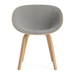 Mat Armchair käsinojatuoli etupuoliverhoiltu , Remix 133-hemp-beech