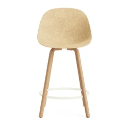 Mat Bar Chair baarituoli 65 cm, Hemp-beech-cream steel