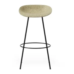 Mat Barstool baarijakkara 75 cm, Seaweed-black steel