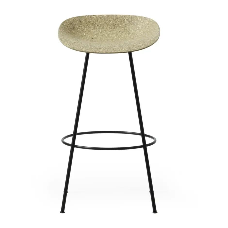 Mat Barstool baarijakkara 75 cm, Seaweed-black steel