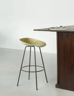 Mat Barstool baarijakkara 75 cm, Seaweed-black steel