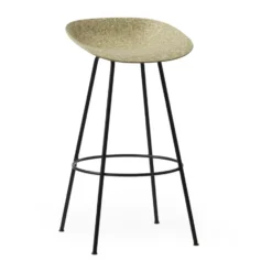 Mat Barstool baarijakkara 75 cm, Seaweed-black steel